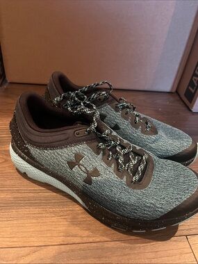 Under Armour Men’s Gray and Brown Athletic Training Sneakers